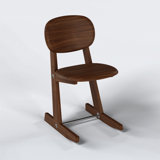 KufenKarl Solid Wood Dining Chair