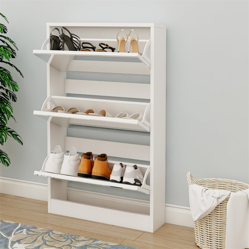 10 Pair Shoe Storage Cabinet