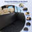 Dog Car Seat Cover For Back Seat, Upgrade 8-Layer Dog Hammock For Car Pet Backseat Protector For Car, SUV, Truck