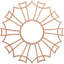 Médaillon de plafond en bois Augustus-63412107-63412094