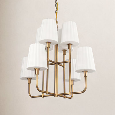 Tindra 8 - Light Metal Dimmable Chandelier