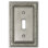 Hammered 1-Gang Toggle Light Switch Wall Plate