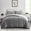 Sherpa 3 Piece Faux Down Comforter Set-27121797-91553060