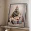 «Christmas Holiday Art», série 2 - CC XXXVII, reproduction encadrée - bois massif-1880974211