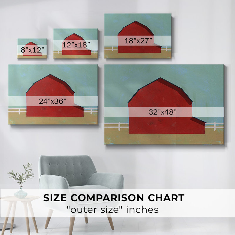 Toile tendue Big Red One I-Gallery, H 12 po x l 18 po