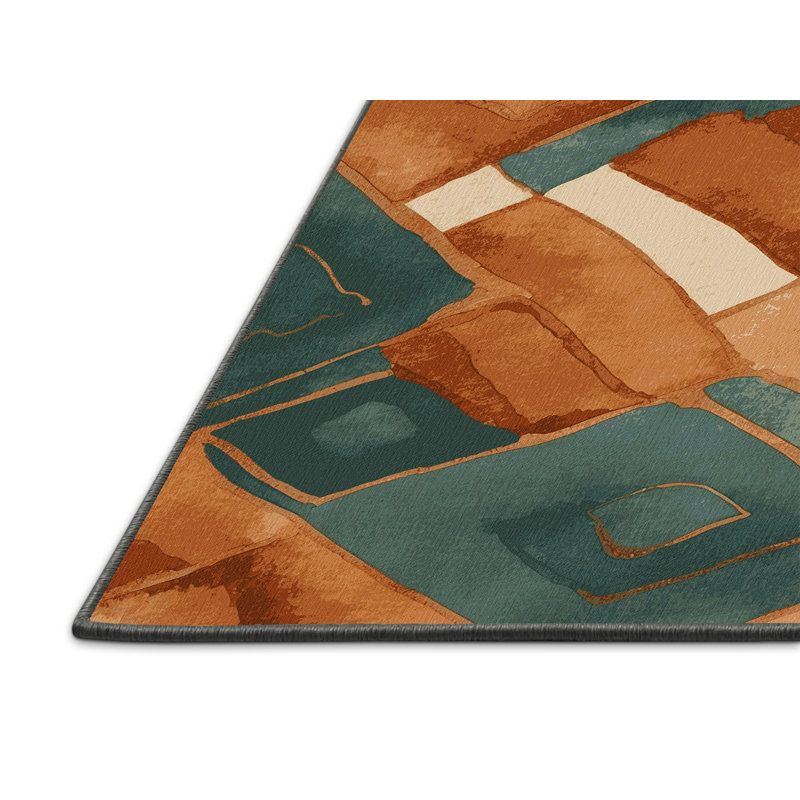Verdant Voyage Rug, Round 4'