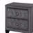 Modern Style Crystal Tufted 2-Drawer Nightstand  Upholstered With Velvet Fabric Made With Wood