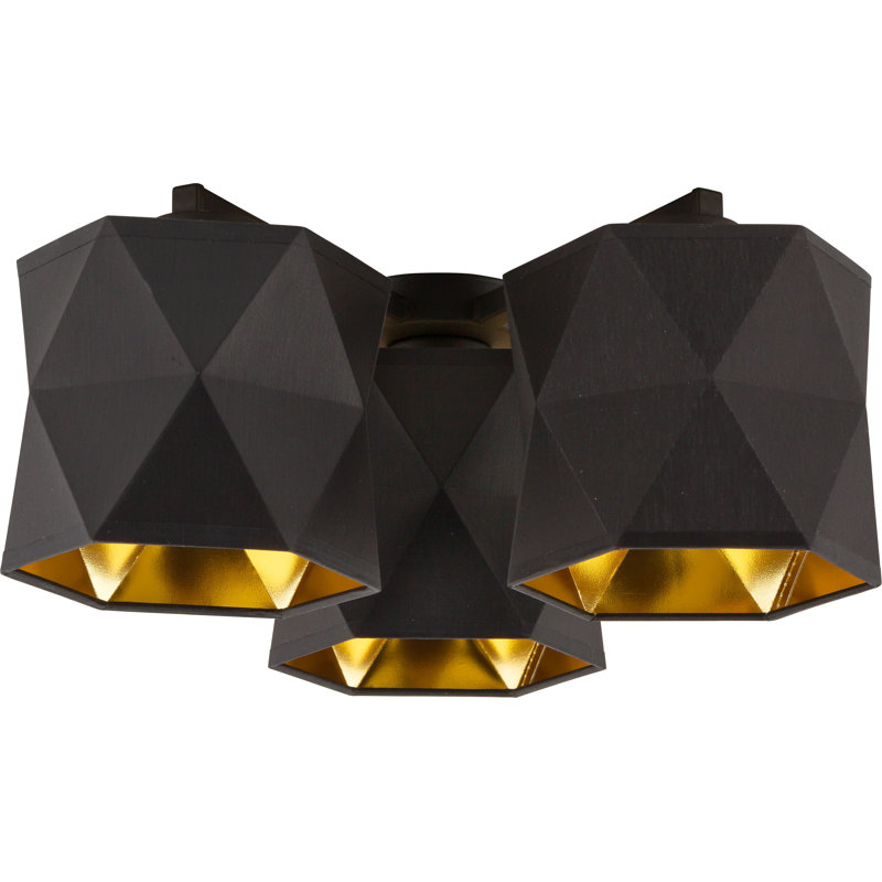 Aveleen Fabric Semi Flush Mount