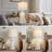 27” Tall Vintage USB Table Lamp Set with Nightlight, Bulb Included-384526704