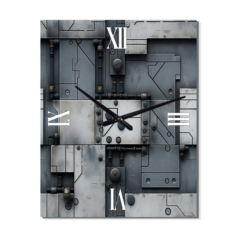 Jaquarious - Horloge murale moderne, Grand