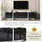 Ikem TV Stand TV Console Table Cabinet-2003939029