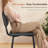 Modern Faux Leather Dining Chairs Set Of 4, Upholstered Kitchen & Dining Room Chairs With Padded Seat And Gold Metal Legs, Contemporary Side Chairs For Dining Room, Living Room, Vanity-1956855533