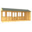 5ft x 18ft Apex Summer House
