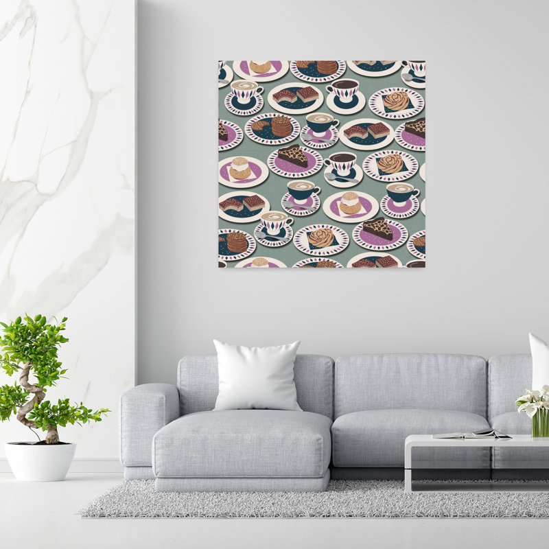 Art contemporain, art mural contemporain, H 48 po x l 48 po