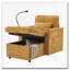 Chaise longue en chenille avec rangement-1153513389