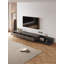 Extendable TV Cabinet with 3 Drawers | Adjustable Width 200-330cm | tv unit in Walnut, Grey & Dark Walnut for 75-100" TVs for Living Room & Bedroom  Modern Minimalist Style-723284314