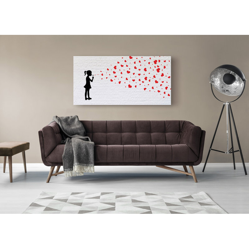 Sowing The Seeds Of Love by Masterfunk Collective - No Frame Print on Canvas, 60cm H x 120cm W x 4cm D