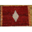 Tapis bleu / ivoire en laine noué à la main de conception unique 8 pi 7 po x 9 pi 9 po New Age