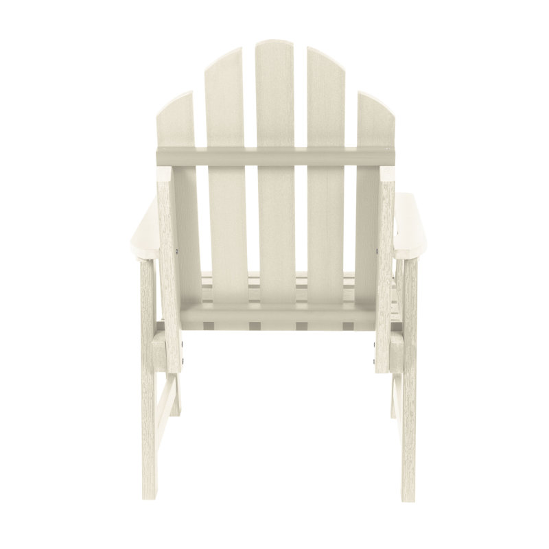 Rialto Outdoor Adirondack Chair, White Wash