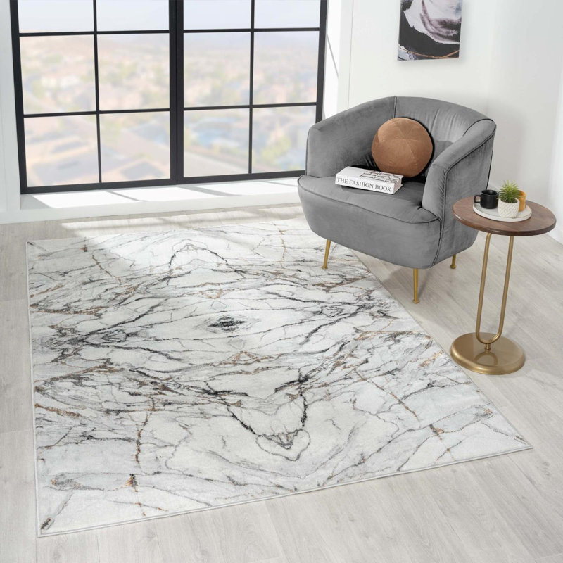 Giesey Indoor Rug, Rectangle 8' x 10'