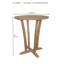 Descanso Sedona Outdoor 5 - Piece Teak Dining Set
