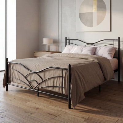 Enfield Twin Metal Platform Bed