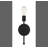 Haleigh 1 - Light Dimmable Wallchiere in Matte Black-783961214