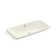 Iron Plains Metal Rectangle Dual Mount Bathroom Sink with Overflow