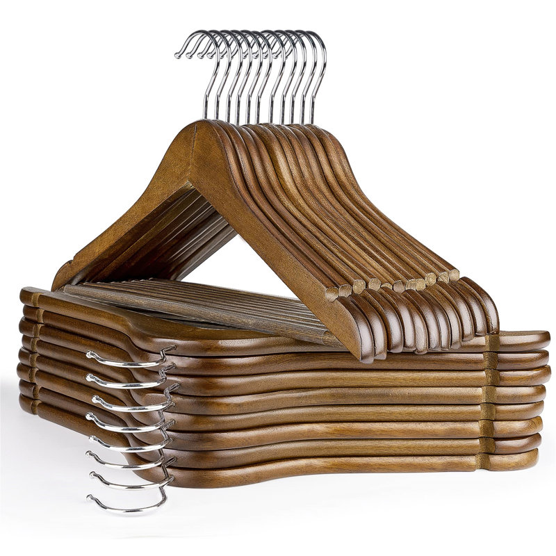 Giancola Wood Standard Hanger, Brown