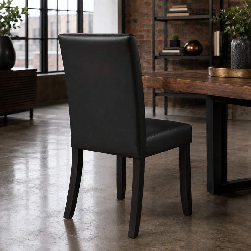 Dining / Game Chair By RAM Game Room, Black