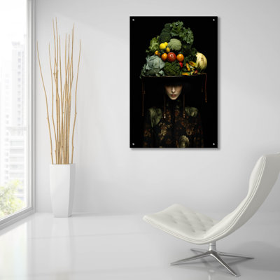 «Natures Crown» par r3darch0n, art mural en verre acrylique
