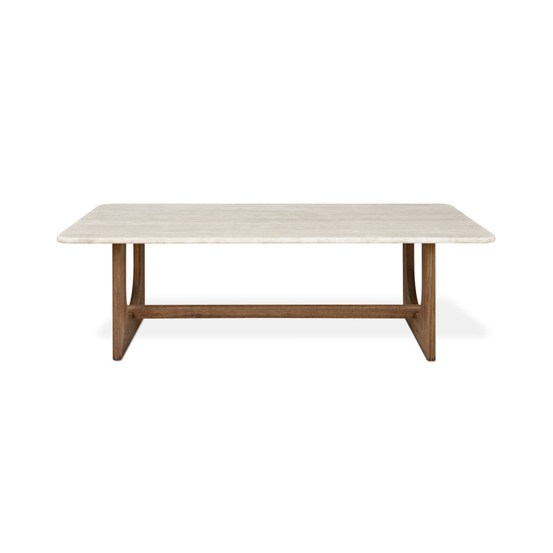 Portico Rectangular Coffee Table, Classic Walnut