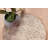 Beige Round Turkish Rug Ideal For Entryway Or As A Charming Gift For Her On Any Occasion