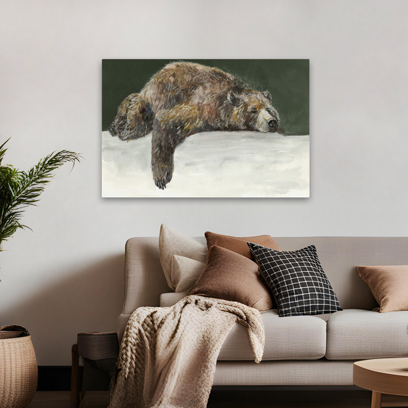 Nap Time, paysage, nature, peinture, art contemporain, H 48 po x l 32 po