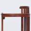 Rangement circulaire en bois de rose