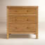 Nora 25 in. W Rectangular Wood 3 Drawer Nightstand-1782016143