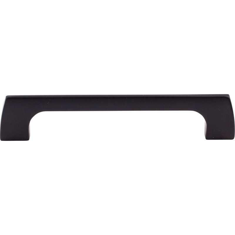 Holland 12" Center to Center Bar pull, Flat Black, 5 1/16" Center to Center