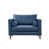 Blue Faux Leather selected