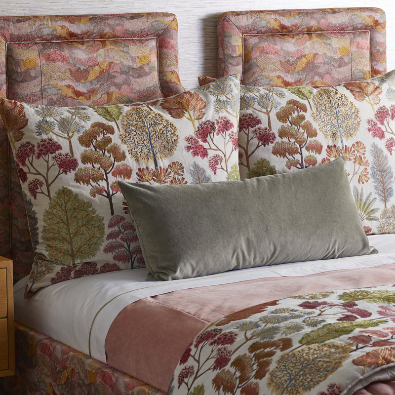 Arcadia Embroidered Pillow