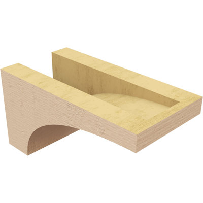 Bois de cèdre brut StockportThane Corbel, apprêté brun clair Stockport