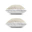 Coussin Neutral Earth Tones Abstraction Design par June Erica Vess (ensemble de 2)-112509406-112509407