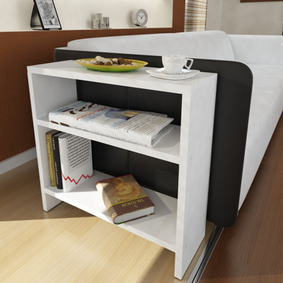 Table de bout avec rangement Carruth