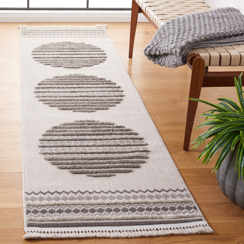 Urban Performance Geometric Rug, Tapis de couloir 2 pi 2 po x 8 pi