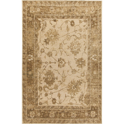 Evry Lori Oriental Wool Hand Knotted Area Rug