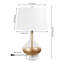Lampe de table transparente 24,5 po Cotner