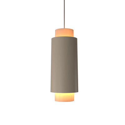 Cylindrical 1 - Light Single Pendant