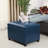 Milana Classy Accent 24" Wide Tufted Rectangle Storage Ottoman-364398666
