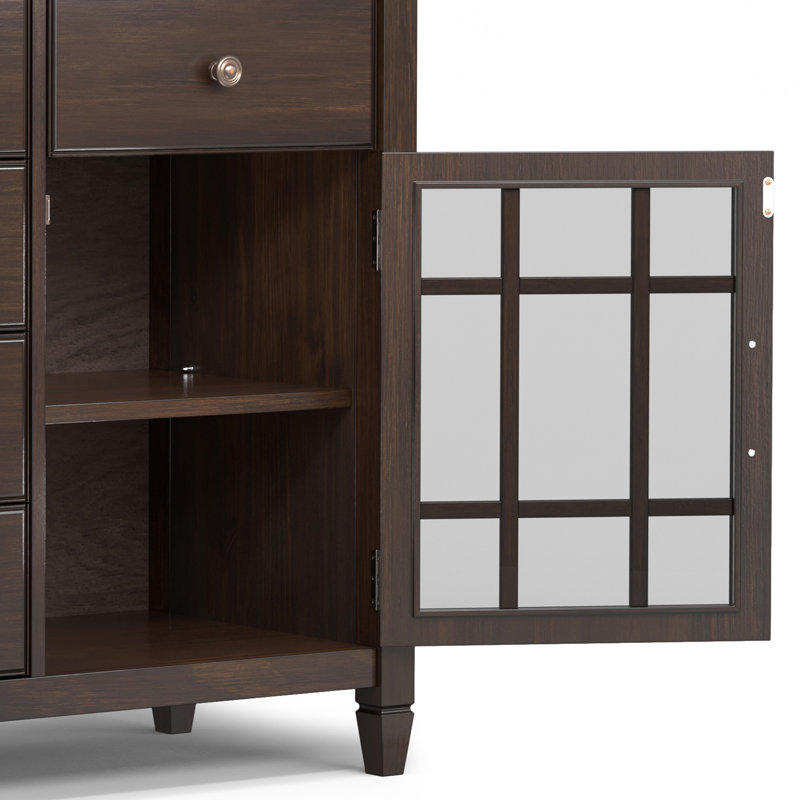 Connaught Chestnut Brown Solid Wood Sideboard Buffet