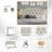 Raichelle Upholstered Headboard-1007214465-1007214591