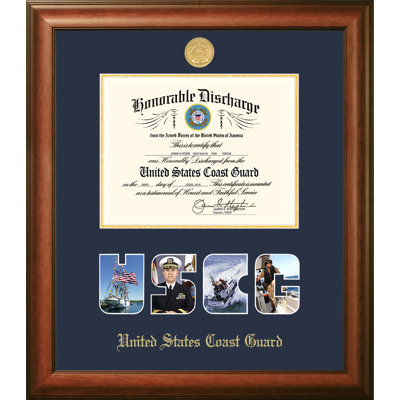 Coast Guard Discharge Picture Frame